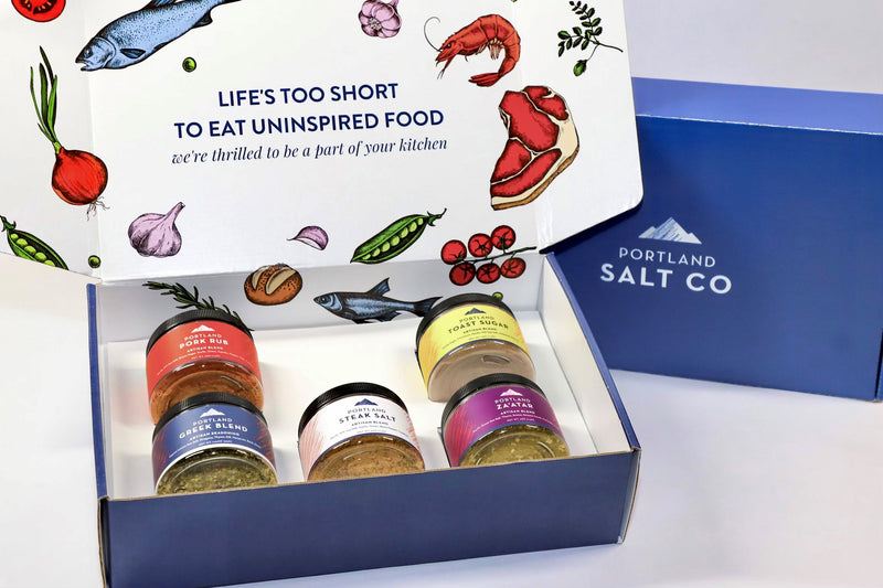 Portland Salt Co. 5-Pack Gift Box
